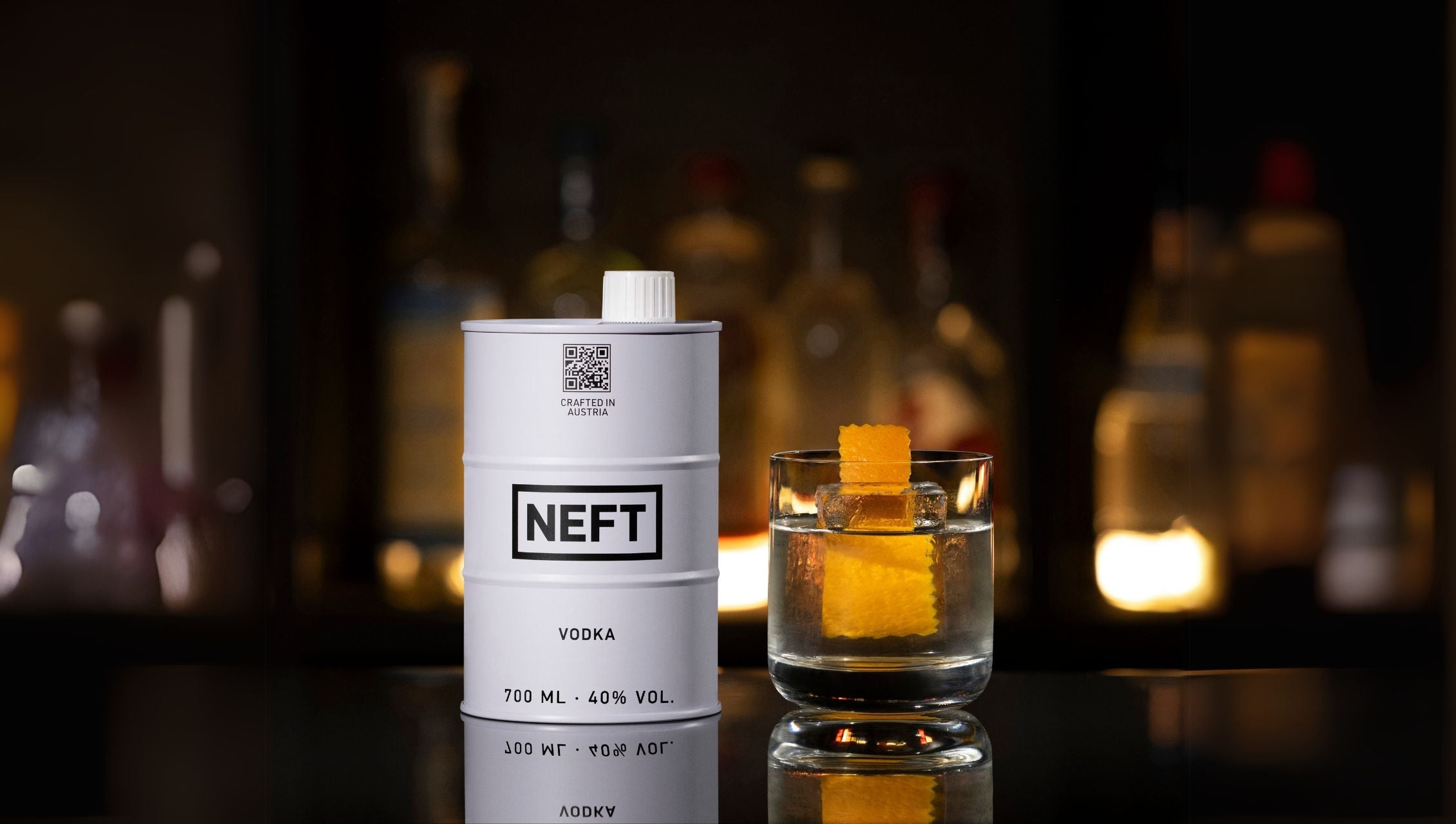 NEFT Vodka New Fashioned — The Bottle Club