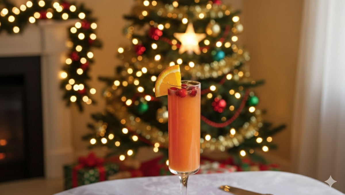 Festive Cranberry Mimosa Cocktail Recipe — The Bottle Club