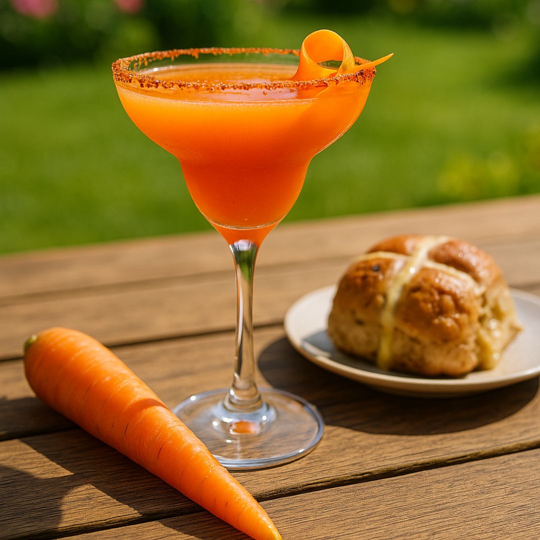 Easter Bunny Carrot Margarita Cocktail Recipe — The Bottle Club