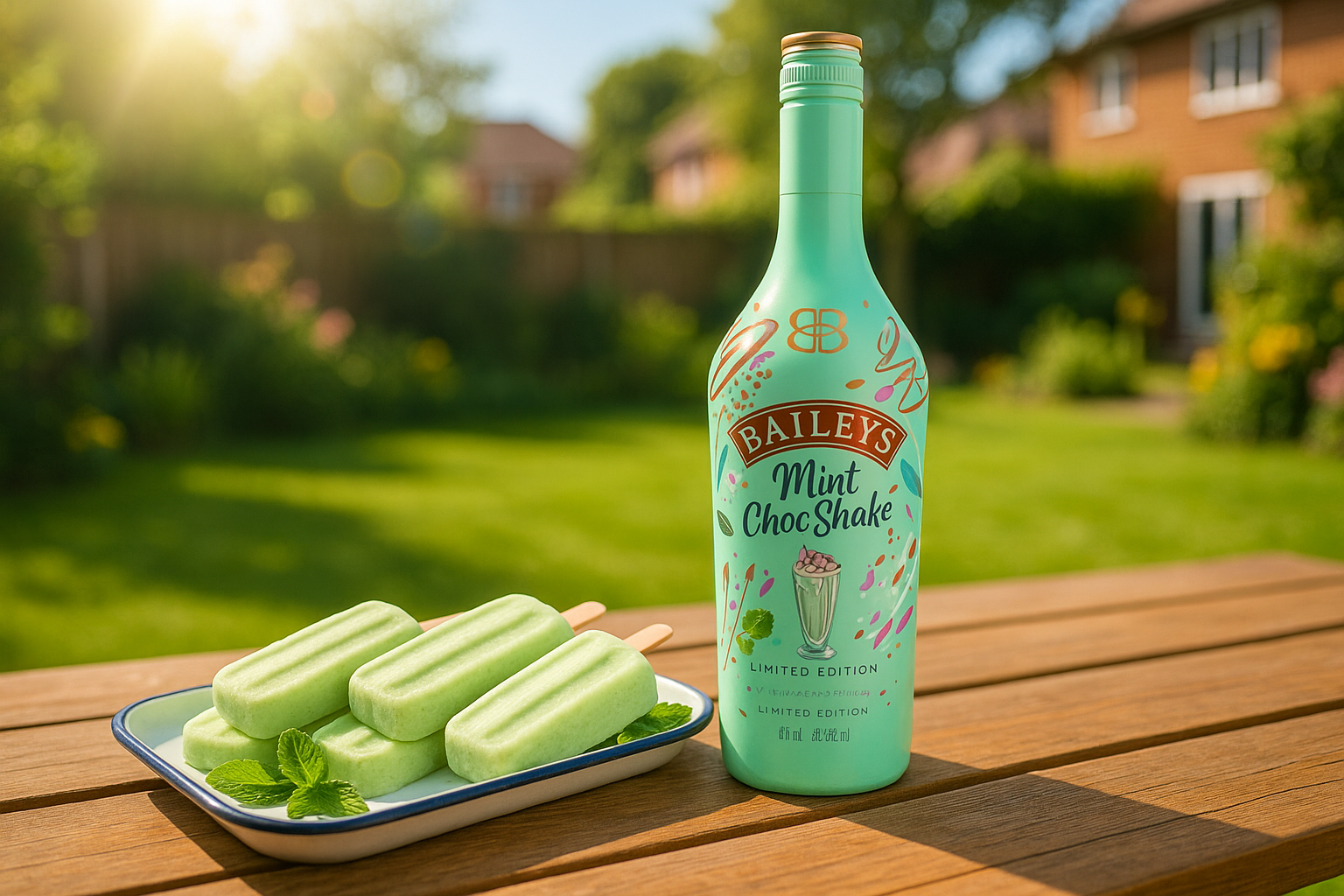 Baileys Mint Choc Shake Popsicles Recipe