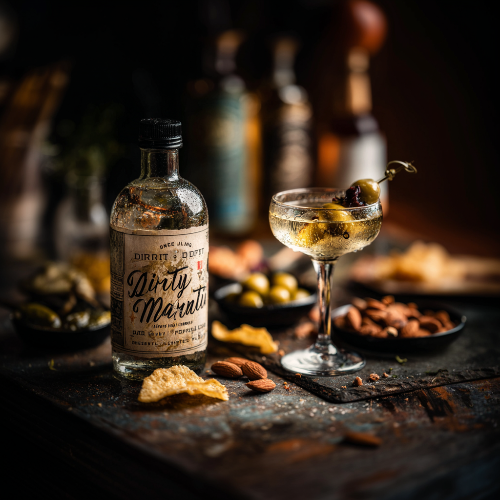 Freezer Door Dirtiest Dirty Martini — The Bottle Club