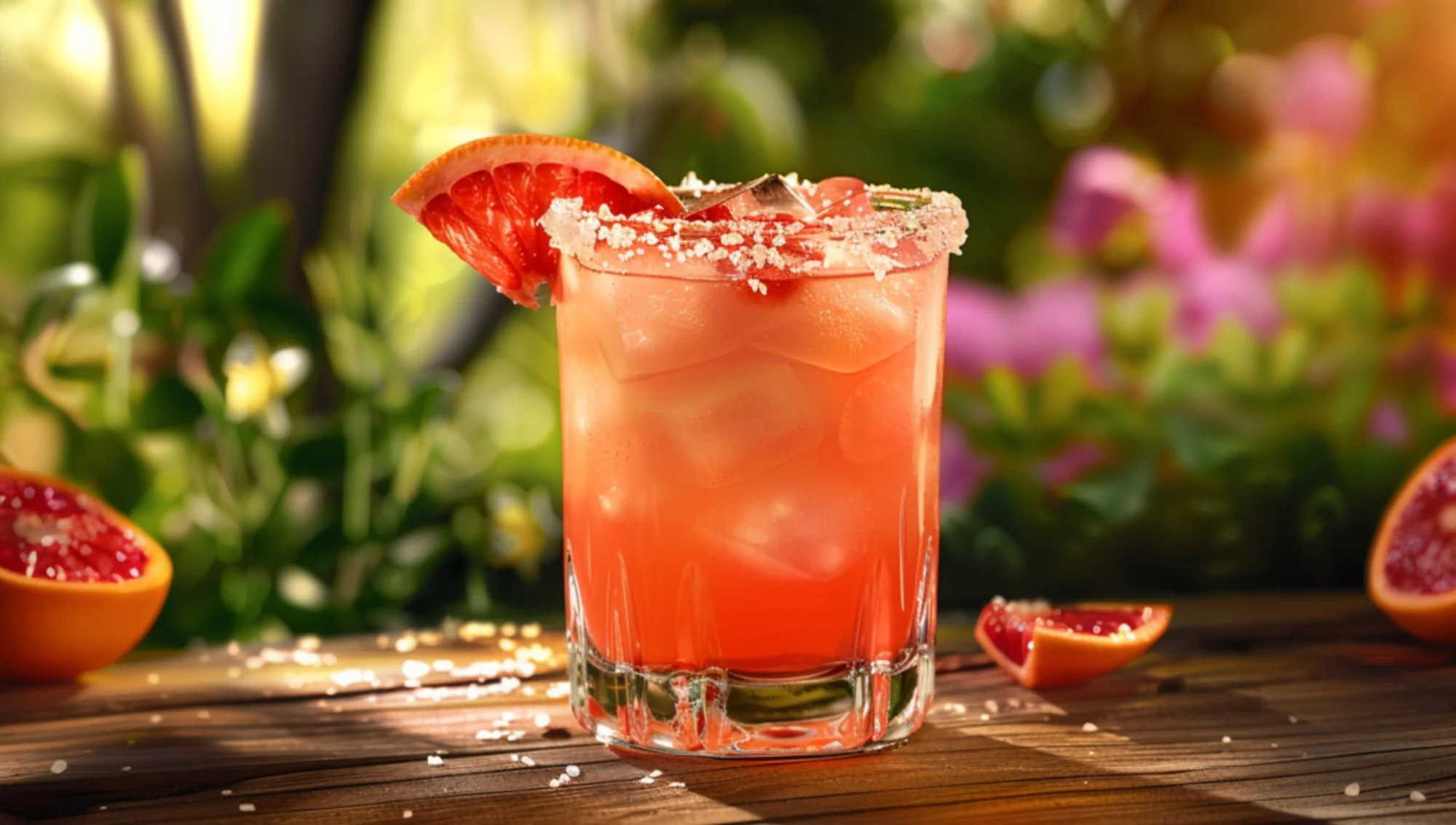 Low-Calorie Blood Orange Margarita
