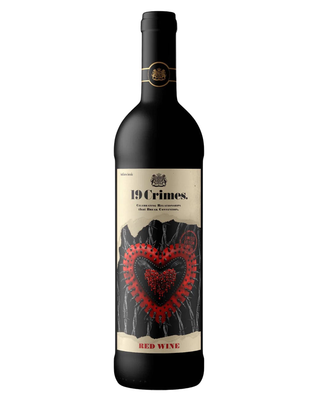 19 Crimes Love Red Wine, 75 cl – The Bottle Club
