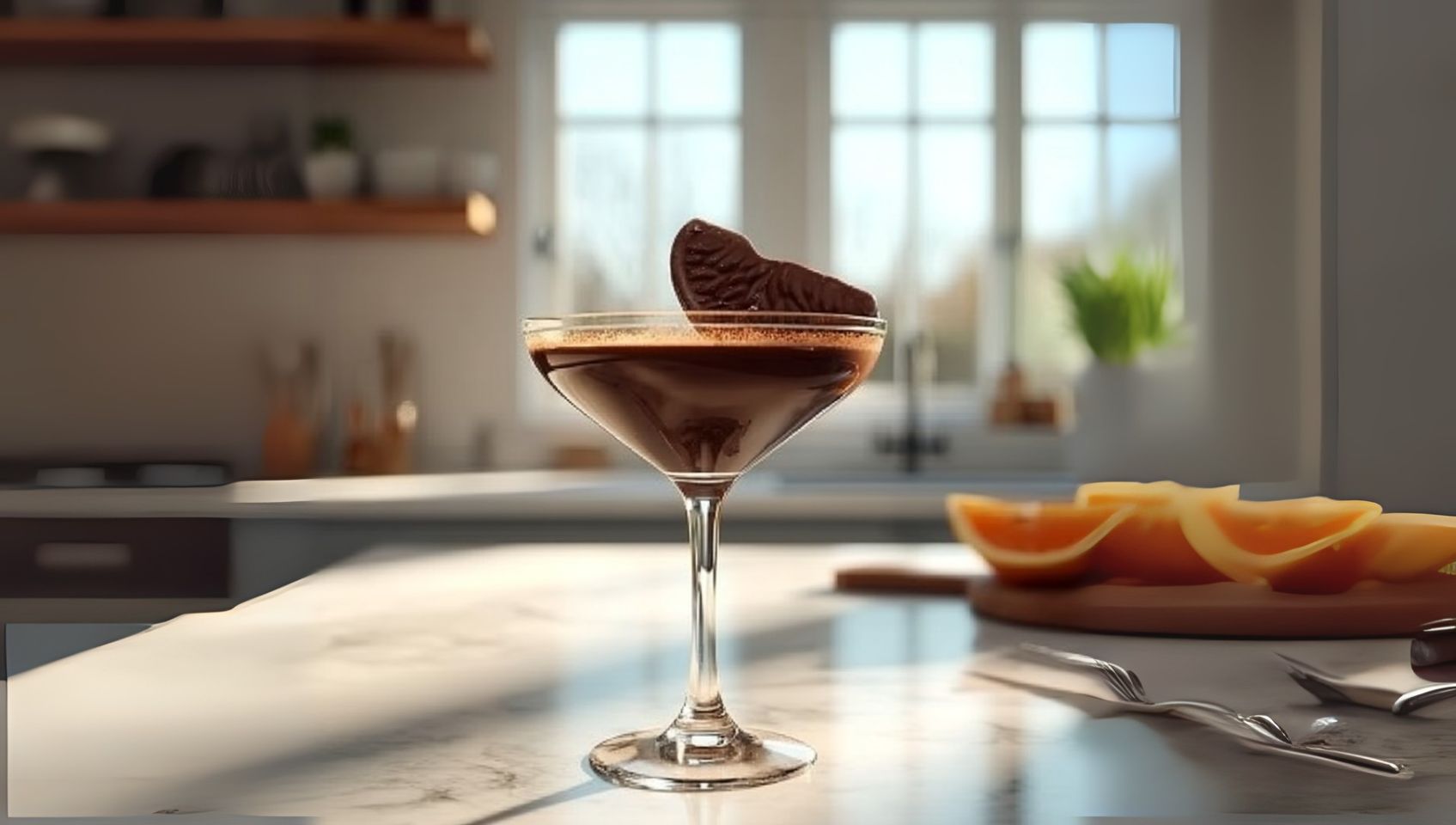 baileys x terry’s chocolate orange martini