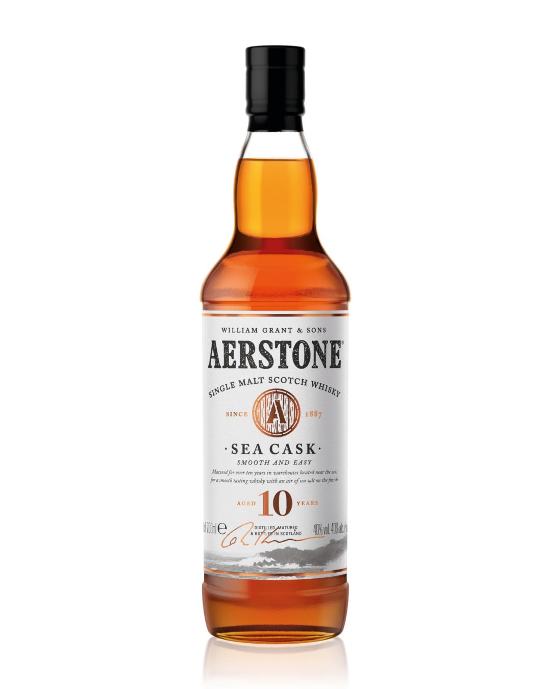 Aerstone Sea Cask 10 Year Old Single Malt Scotch Whisky, 70 cl Whisky