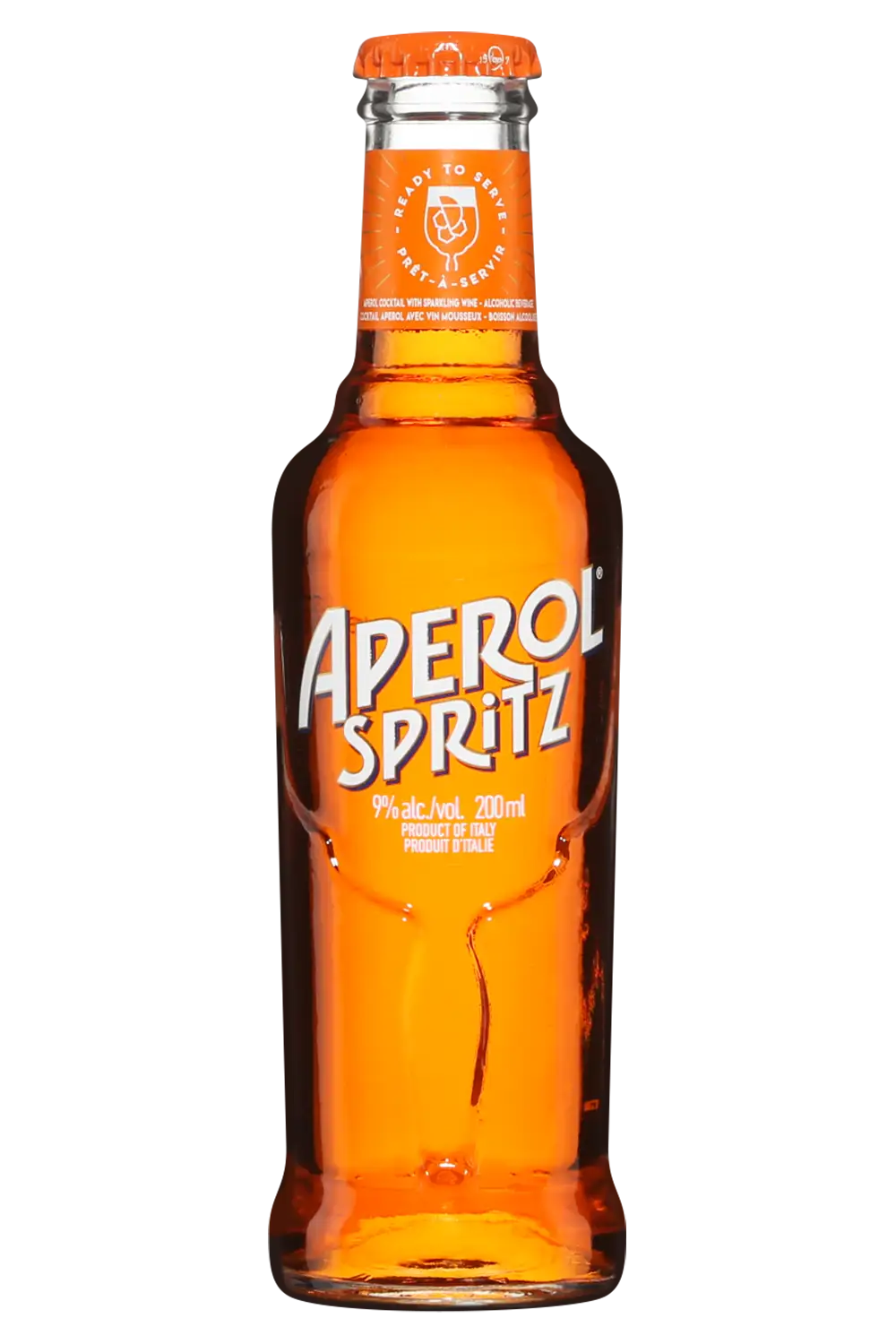 Aperol Spritz Premixed Drink, 200 ml Ready Made Cocktails