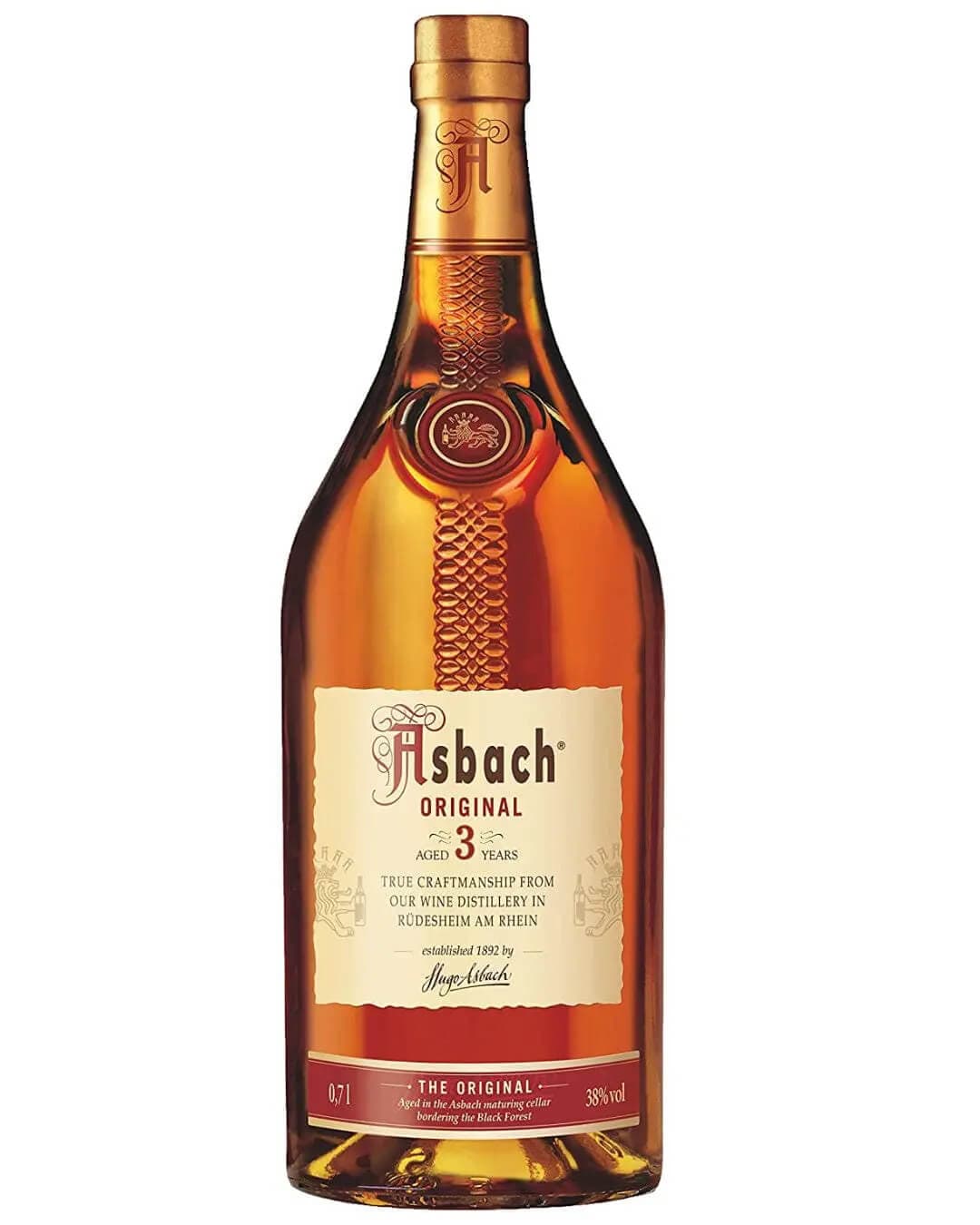 Asbach Original 3 Year Old German Brandy, 70 cl Cognac & Brandy 4016500013187