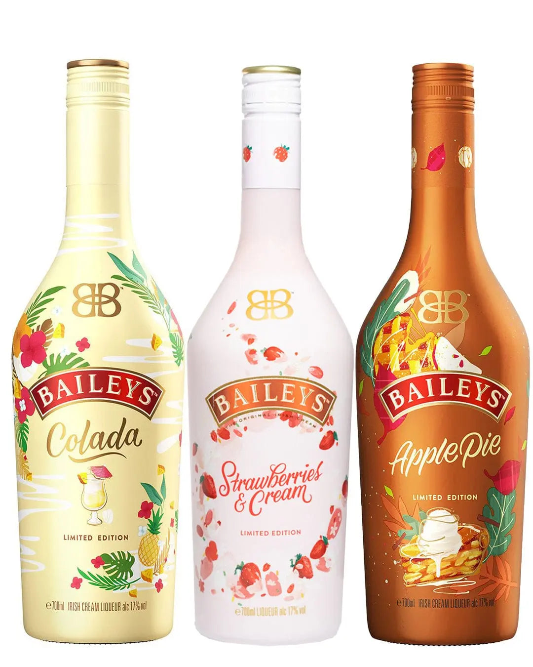 Baileys Fruity Flavours Trio, 3 x 70 cl The Bottle Club