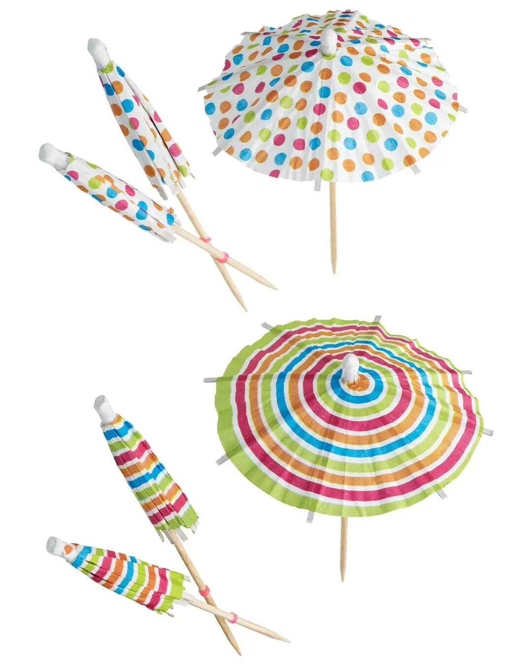 BarCraft Cocktail Umbrellas 12PK Barware