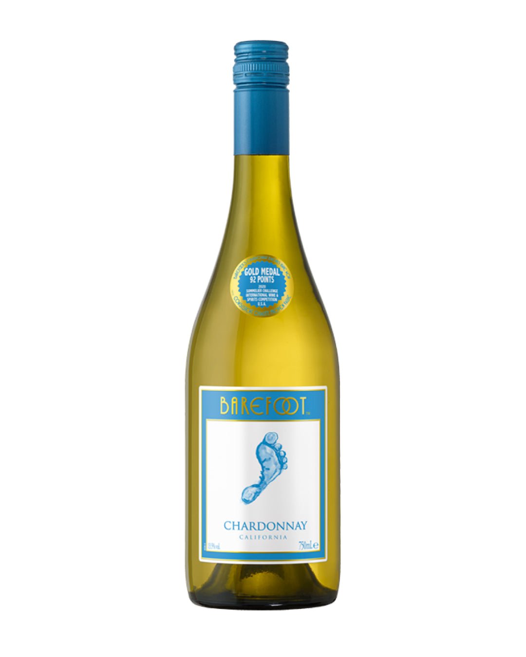 Barefoot Chardonnay White Wine, 75 cl White Wine 18341751055