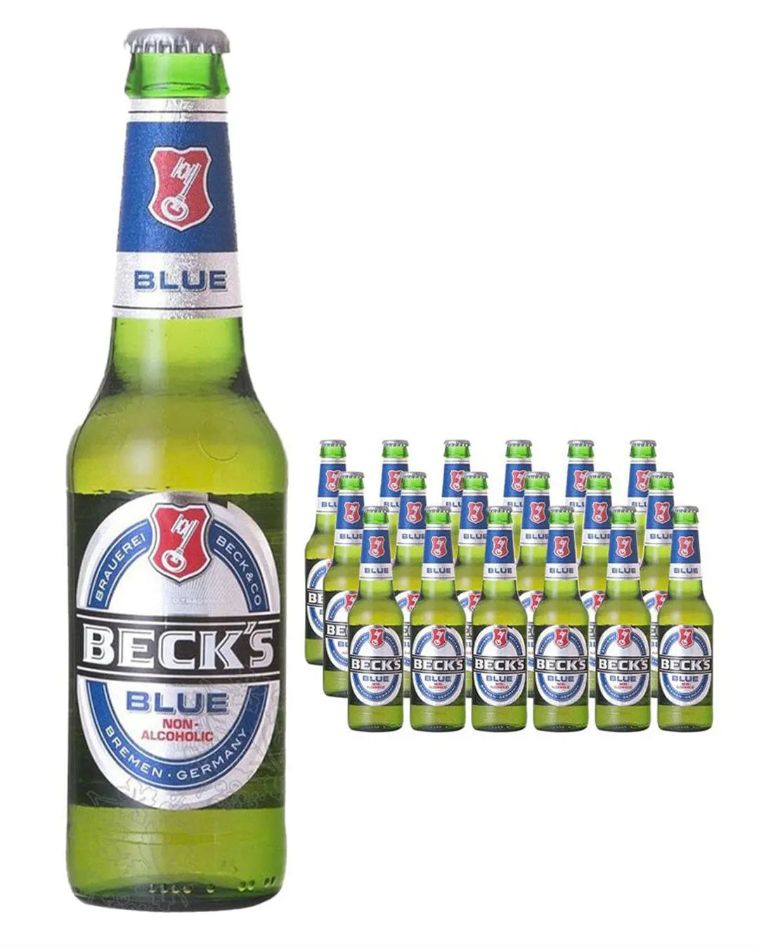 Becks Blue Alcohol Free Beer Bottle Multipack, 24 x 275 ml Beer