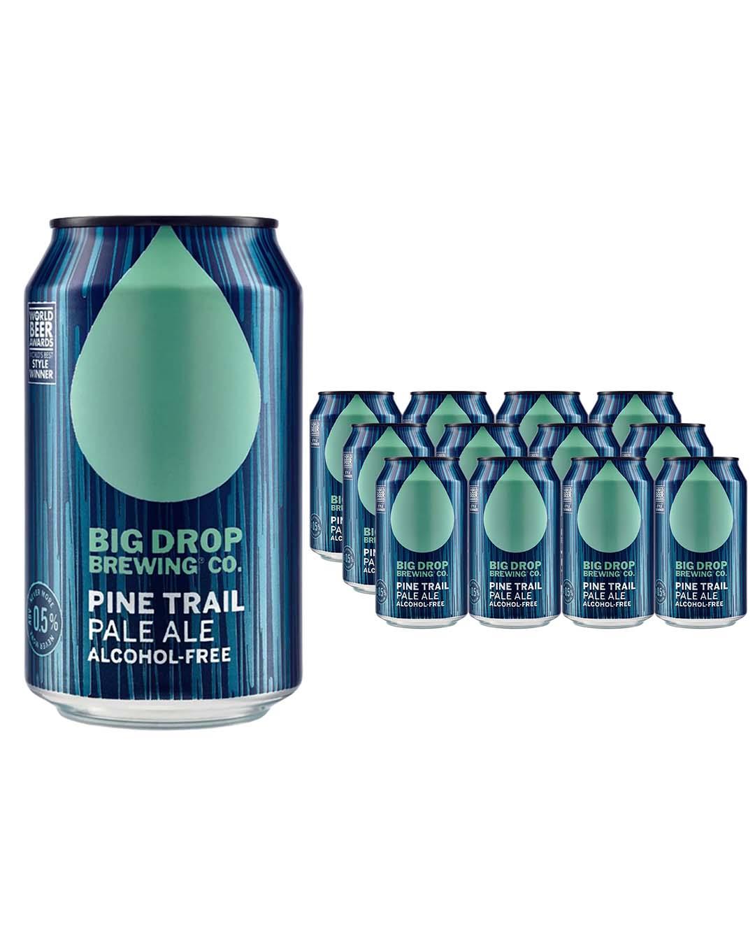 Big Drop Brewing Pine Trail Pale Ale Multipack, 12 x 330 ml beer