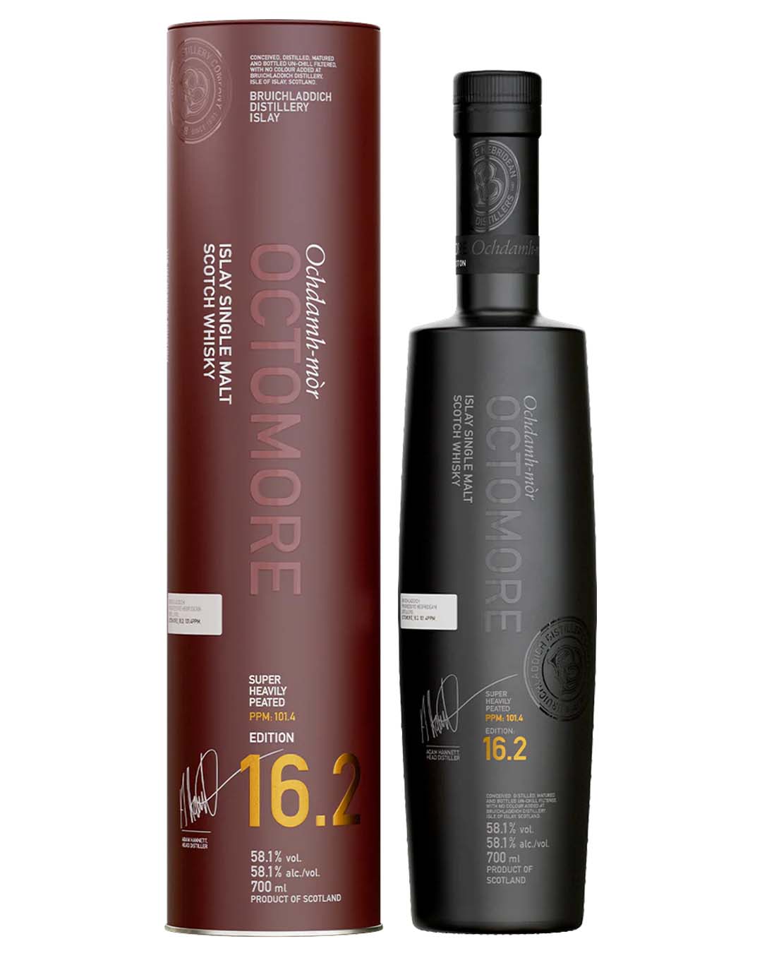 Bruichladdich Octomore 16.2 Whisky, 70 cl Whisky 5055807413626