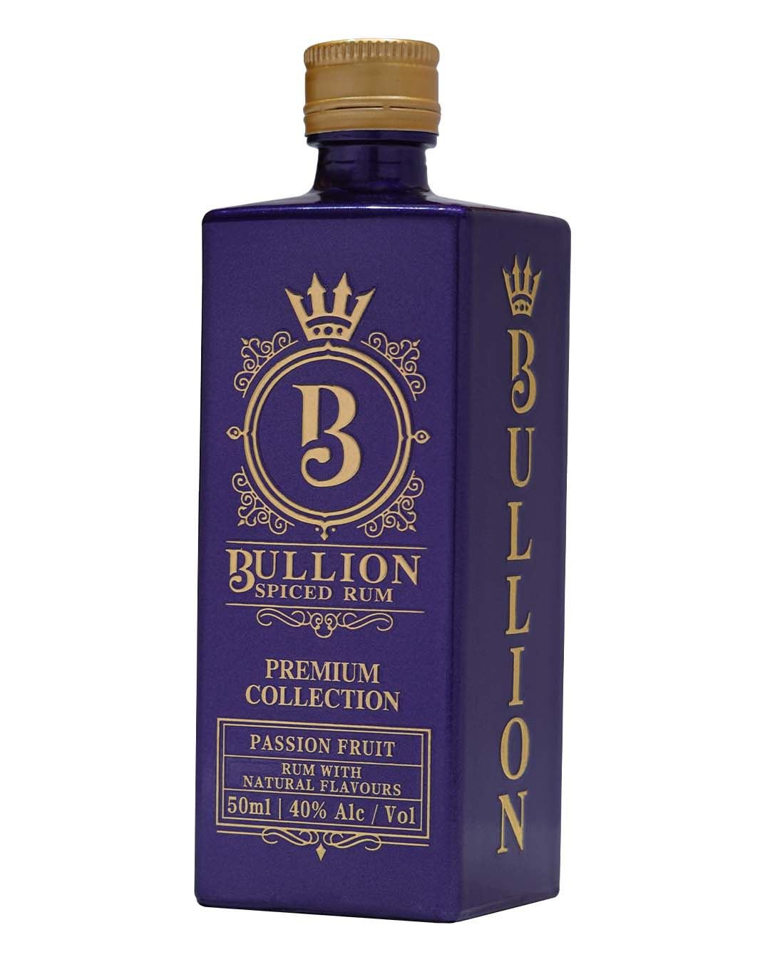 Bullion Spiced Passion Fruit Flavoured Rum Miniature, 5 cl spirit-miniatures
