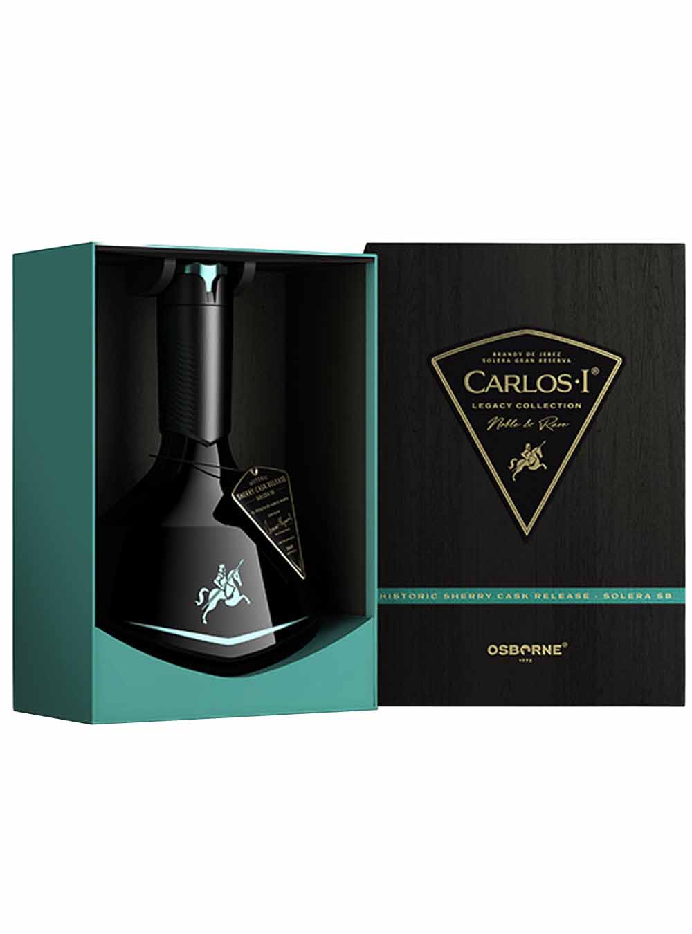 Carlos I Legacy Collection Sherry Cask Brandy de Jerez, 70 cl Cognac & Brandy