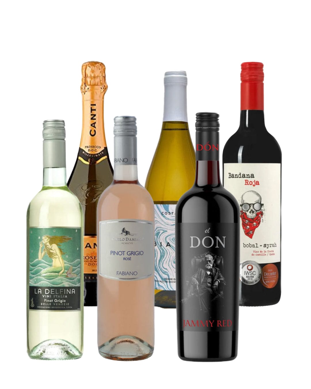 Christmas First Sip Mixed Wine Case, 6 x 75 cl Wine Cases