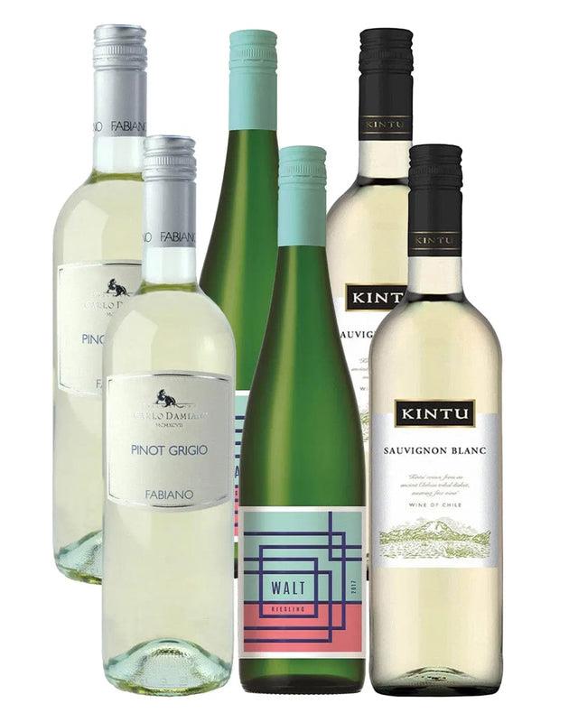 Christmas White Wine Case, 6 x 75 cl wine-cases