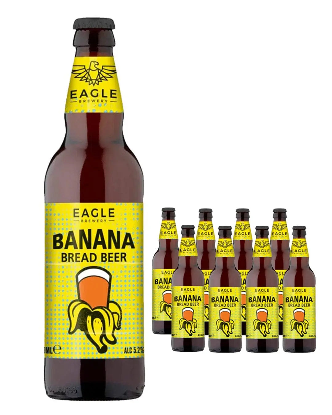 Eagle Banana Bread Beer Ale Multipack, 8 x 500 ml Beer