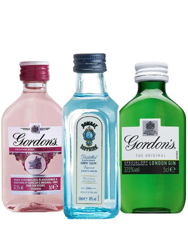 Gin Miniature Tasting Trio, 3 x 5 cl spirit-miniatures