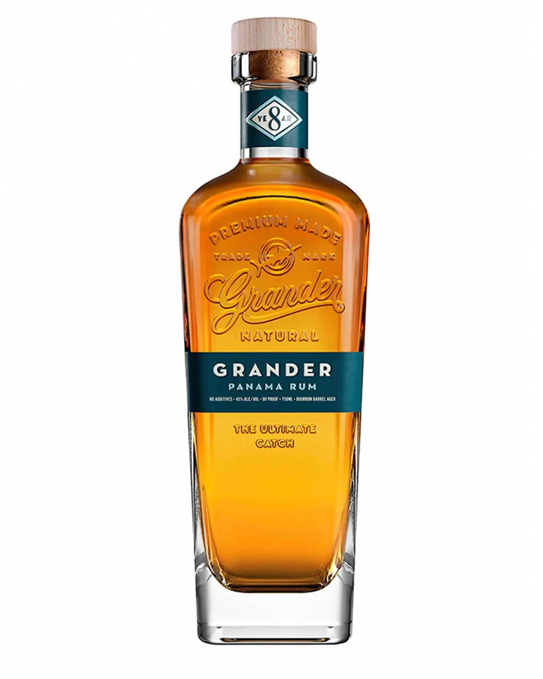 Grander 8 Year Old Dark Rum, 70 cl Rum 18227518376