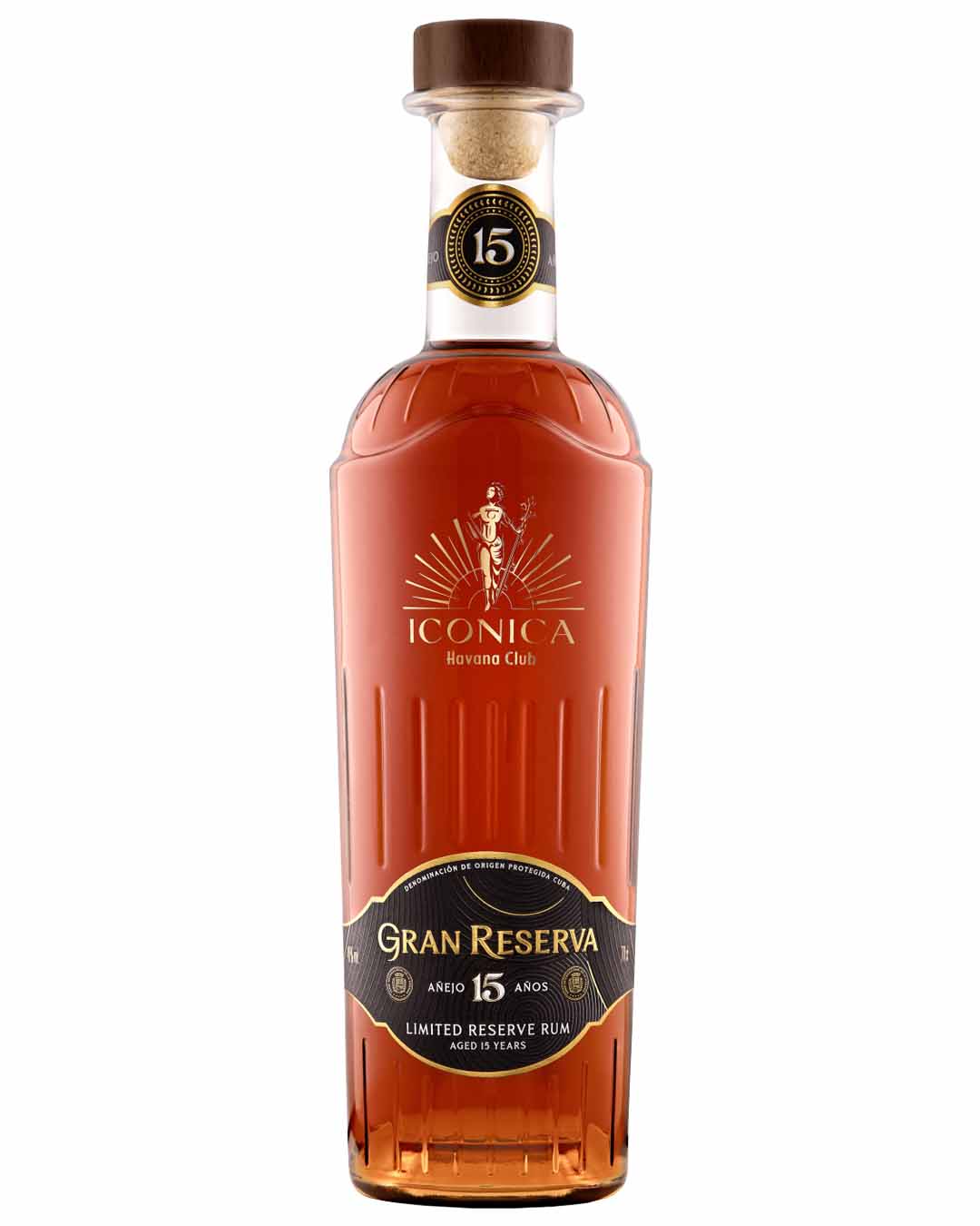 Havana Club Iconica Gran Reserva 15 Anos Añejo Rum, 70 cl Rum 8501110083034