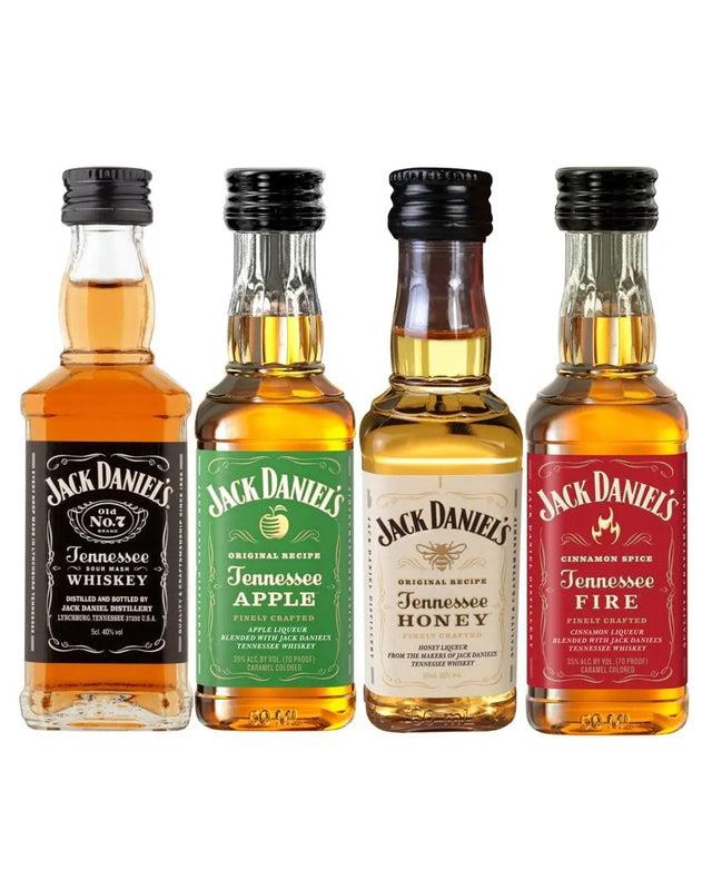 Jack Daniel's Whiskey Quad Miniature Pack, 4 x 5 cl spirit-miniatures
