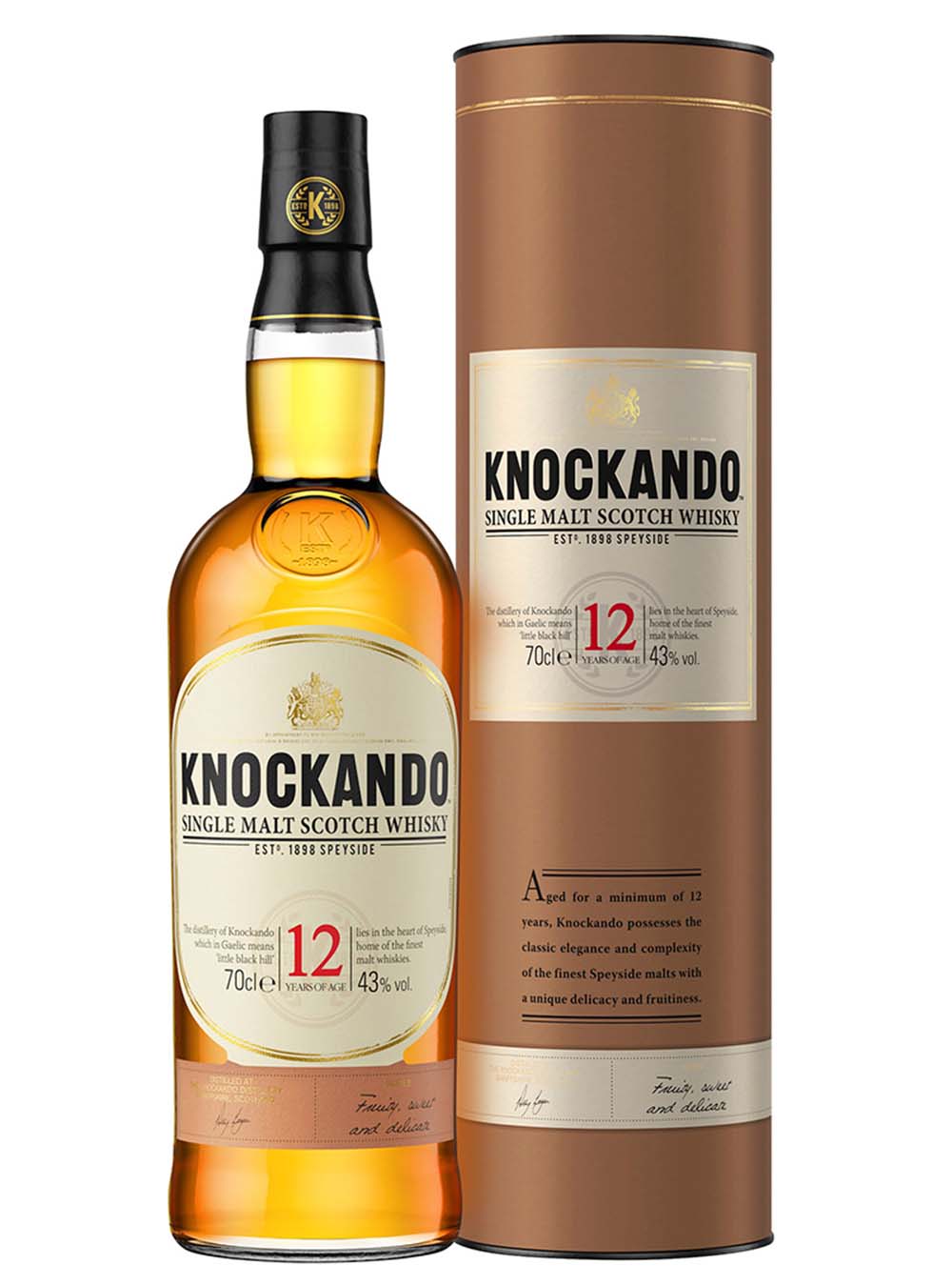 Knockando 12 Year Old Whisky, 70 cl Whisky 5010103940610