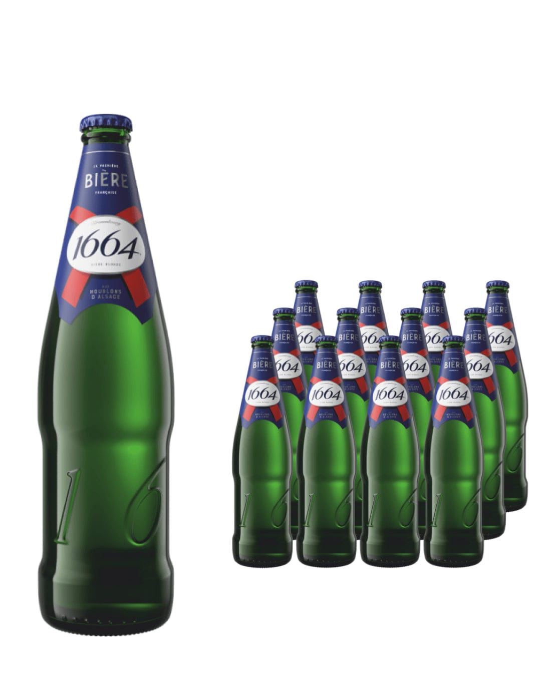 Kronenbourg 1664 Lager Beer Multipack, 12 x 660 ml Beer