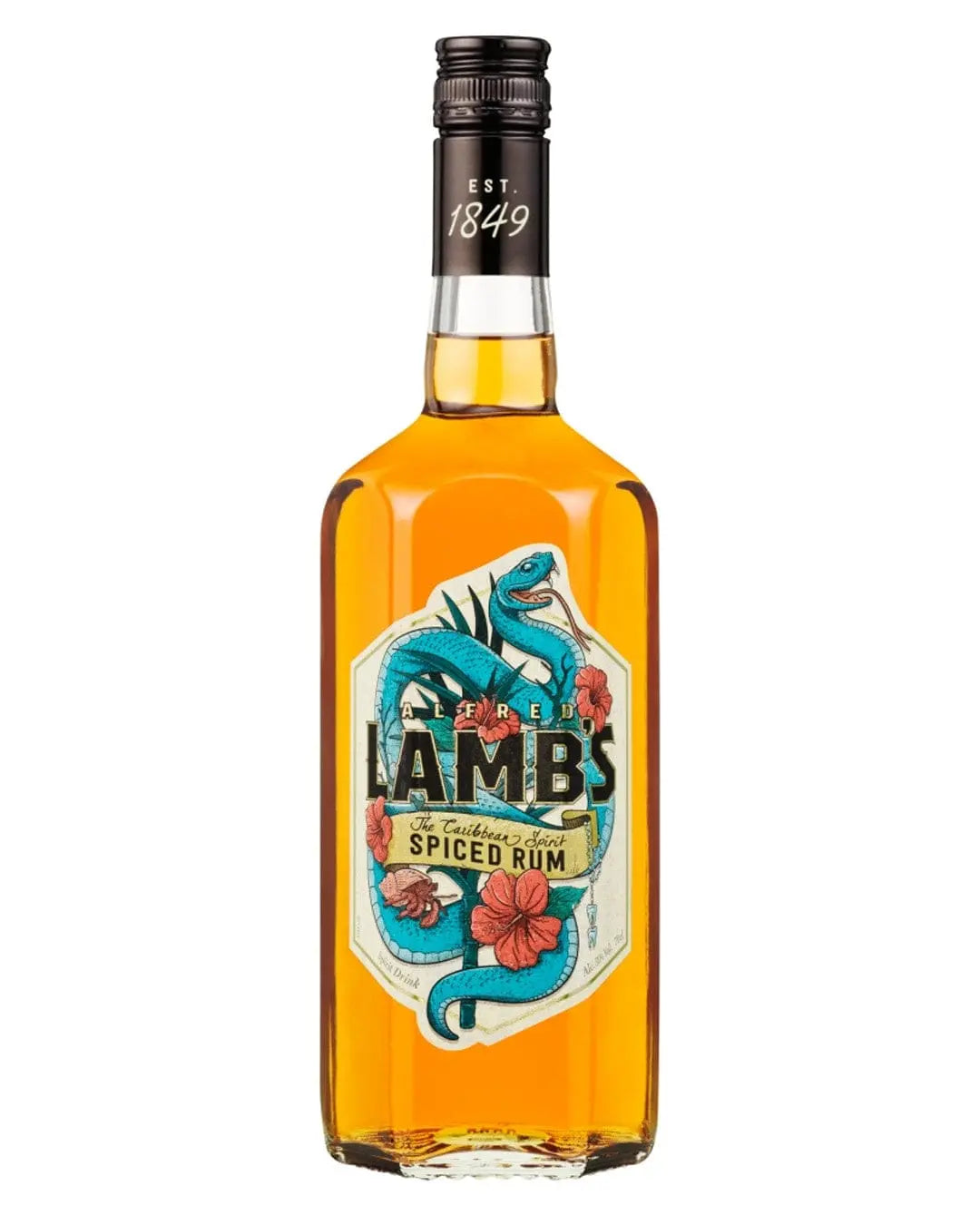Lambs Spiced Rum, 70 cl The Bottle Club