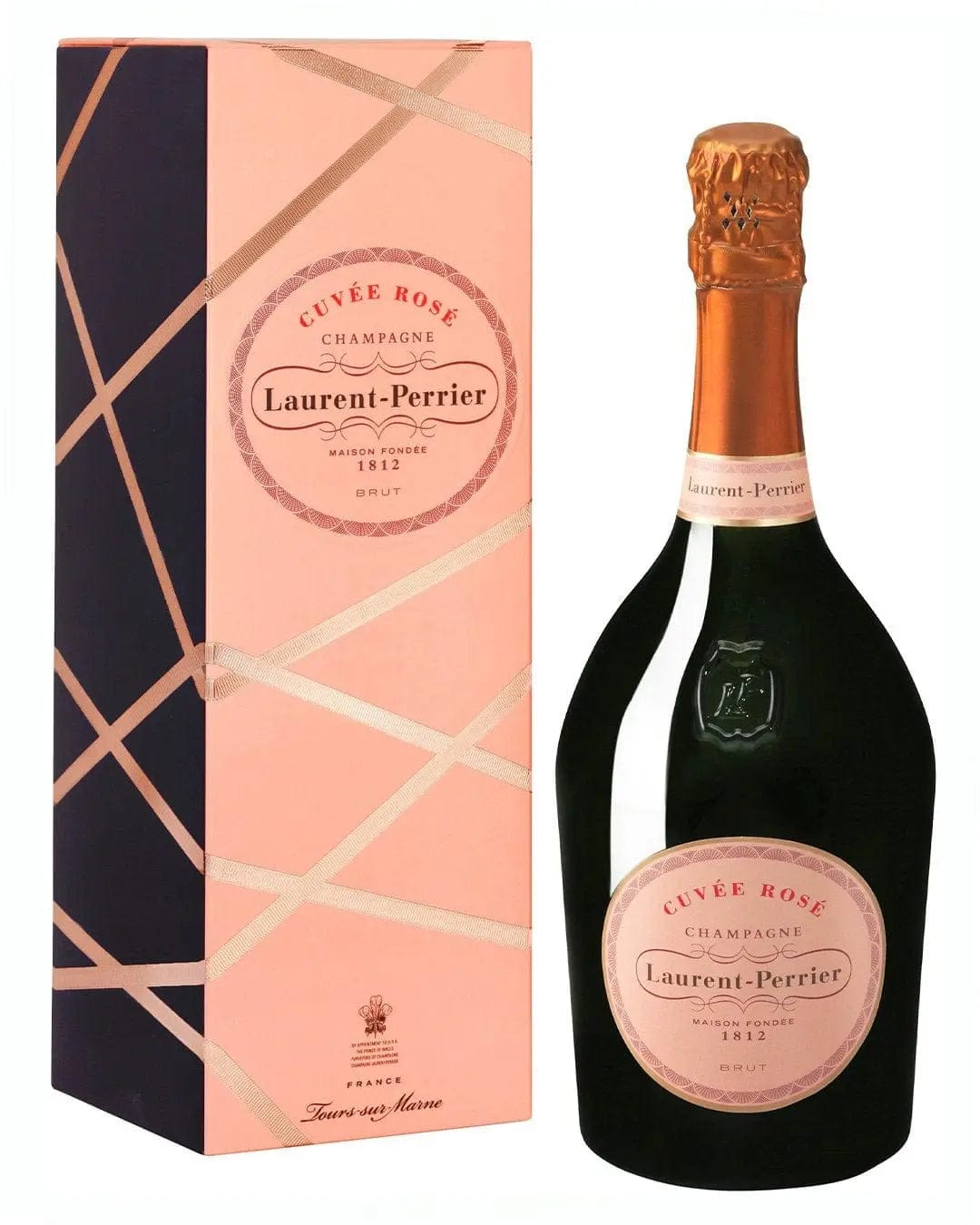 LaurentPerrier Rosé in Gift Box, 75 cl The Bottle Club