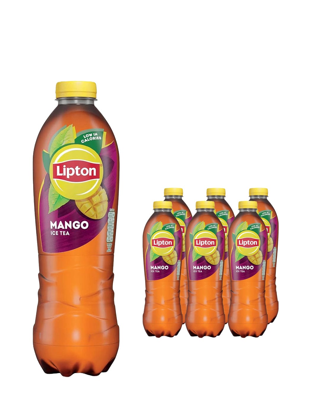 Lipton Mango Flavour Ice Tea Multipack, 6 x 1.25 L Soft Drinks & Mixers