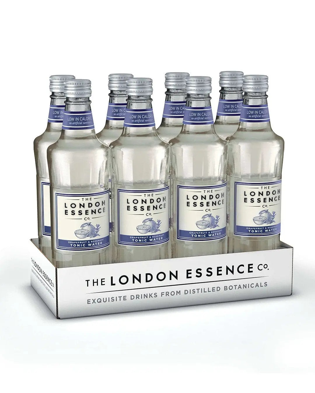 London Essence Company Grapefruit & Rosemary Tonic Water Bottle Multipack, 8 x 500 ml Tonics