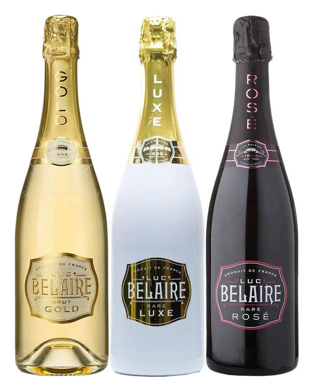 Luc Belaire Trio, 3 x 75 cl wine-cases