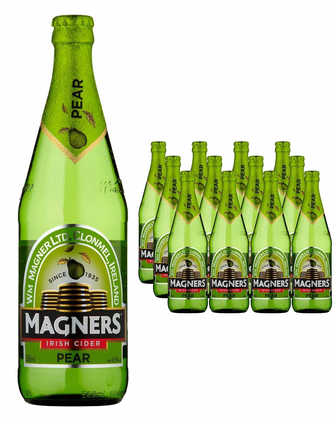 Magners Pear Cider Bottle Multipack, 12 x 568 ml cider