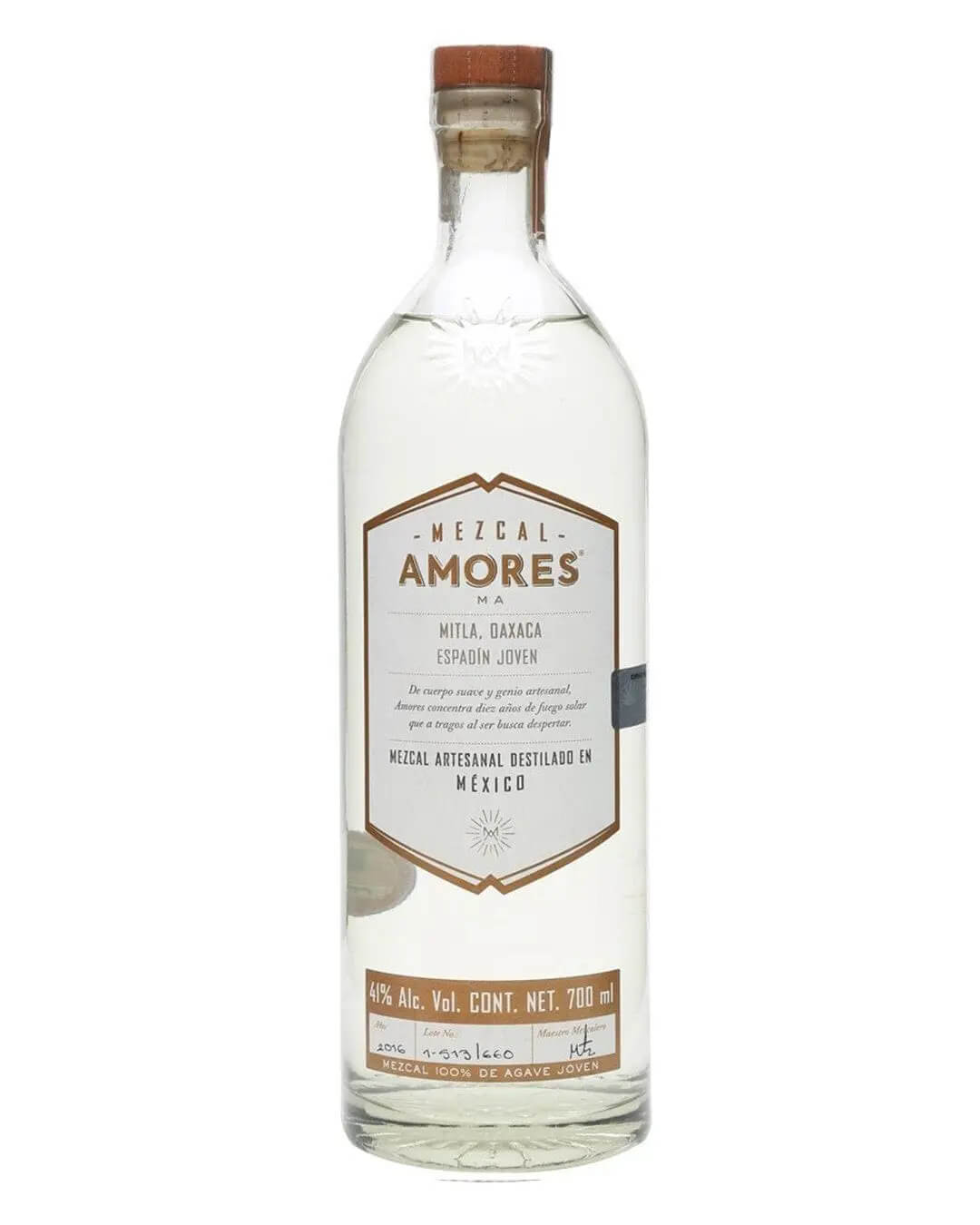 Mezcal Amores Espadin, 70 cl Tequila & Mezcal 7503016596343