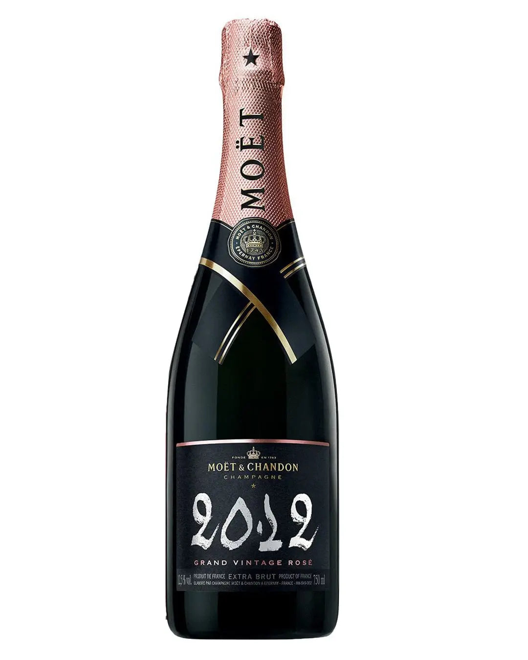 Moët & Chandon Grand Vintage Rosé 2012, 75 cl Champagne & Sparkling 3185370533802