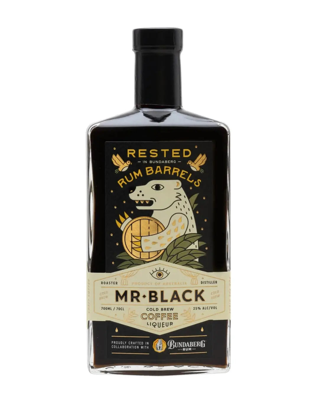 Mr. Black Rum Barrel Coffee Liqueur 70 cl Liqueurs & Other Spirits