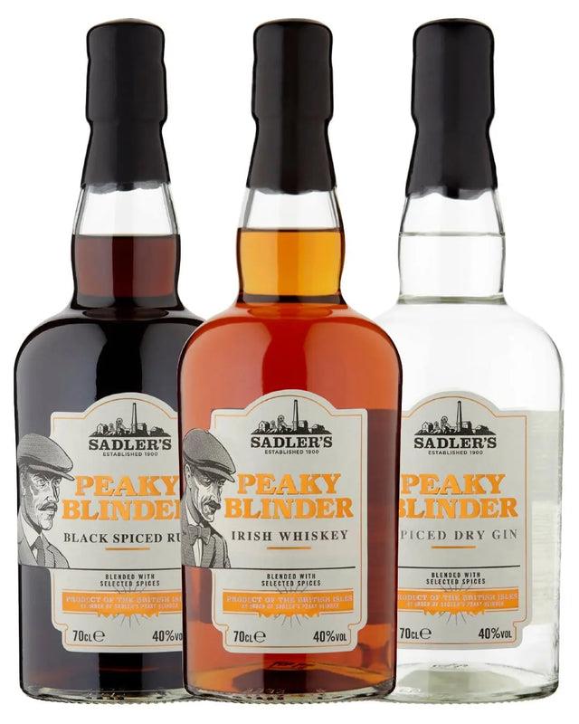 Peaky Blinder Spirits Trio, 3 x 70 cl whisky