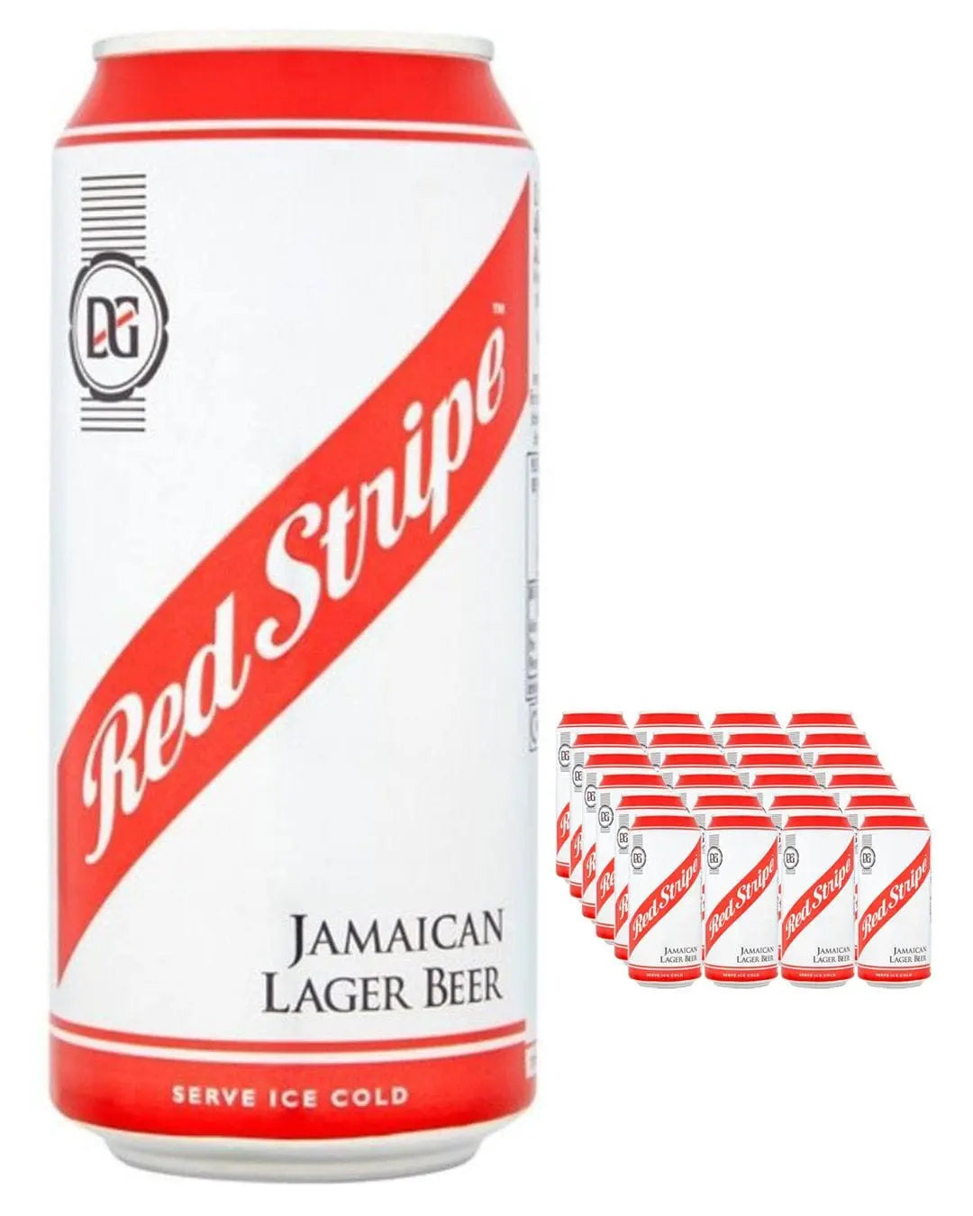 Red Stripe Premium Lager Multipack, 24 x 440 ml Beer