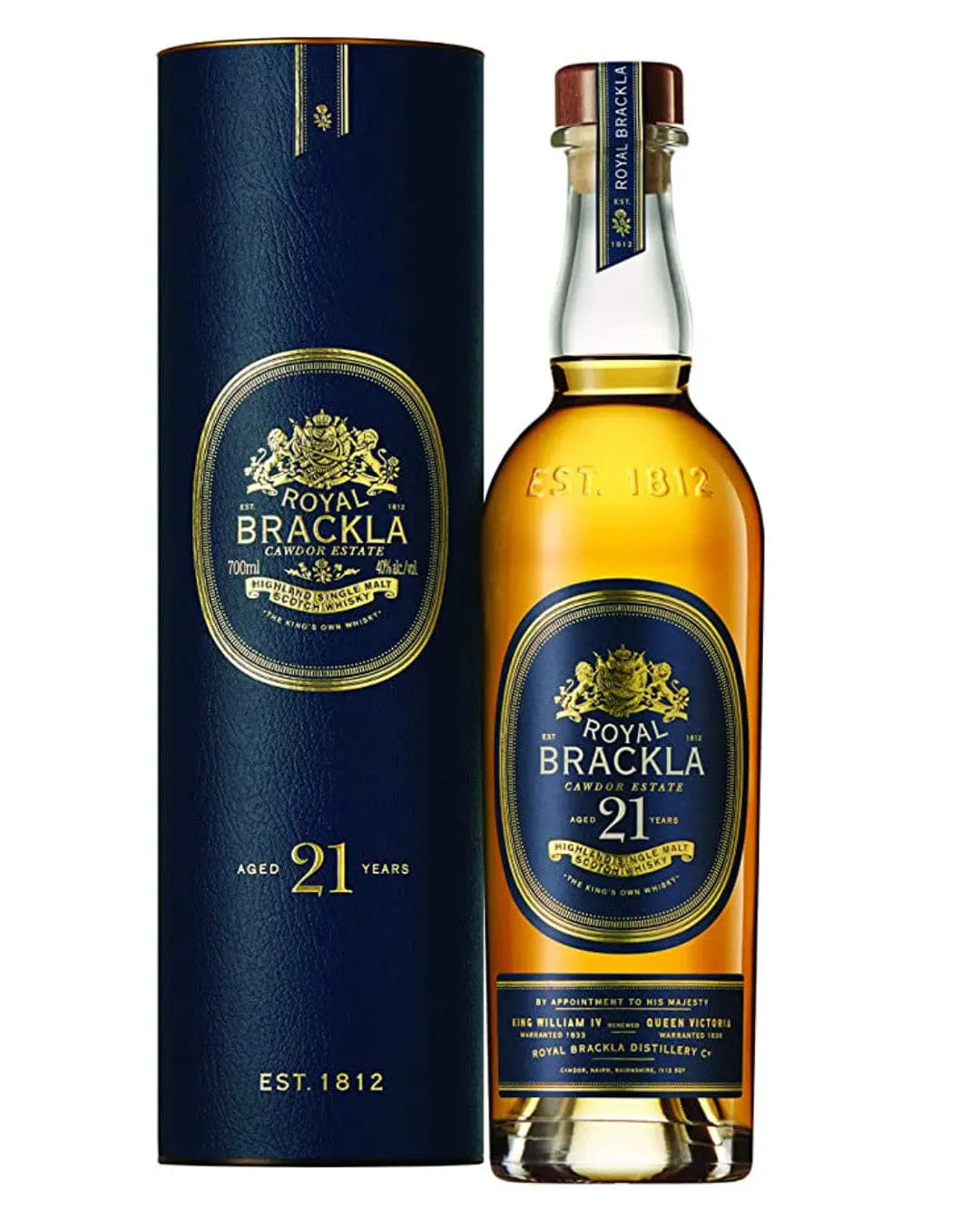  Brackla 21年 700ml Royal Brackla 21 Year Old Sherry Cask Finish Single Malt Whisky