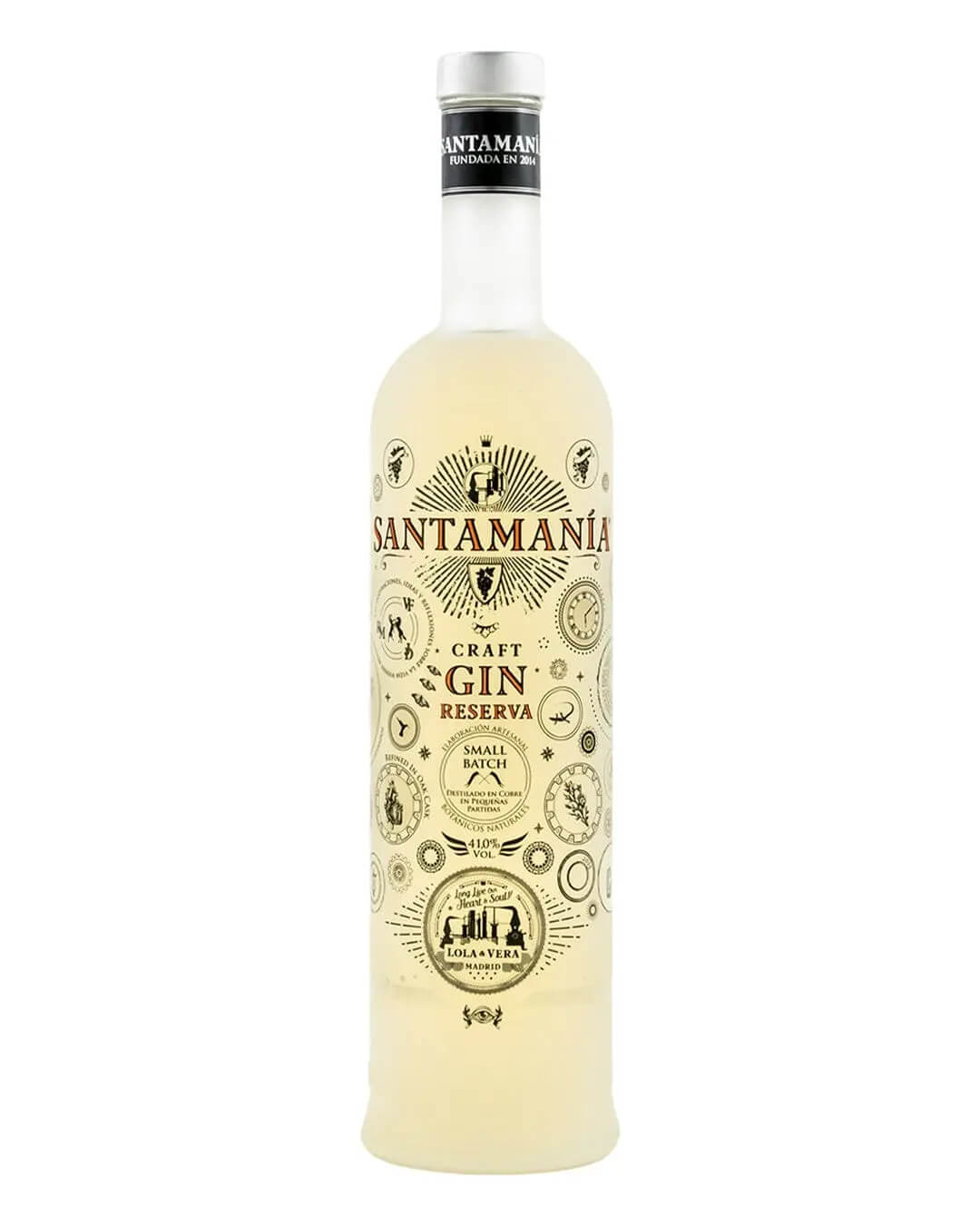 Santamania Reserva Aged Gin, 70 cl Gin 8437014321043