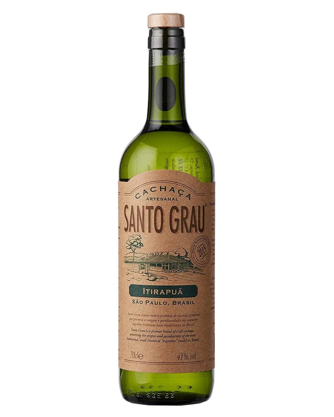 Santo Grau Itirapua Cachaca, 70 cl Rum 7898255980245