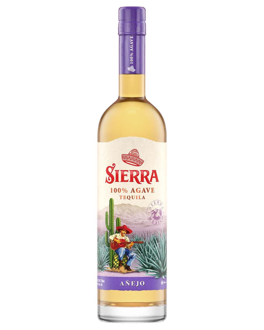 Sierra 100% Agave Añejo Tequila, 70 cl tequila-mezcal
