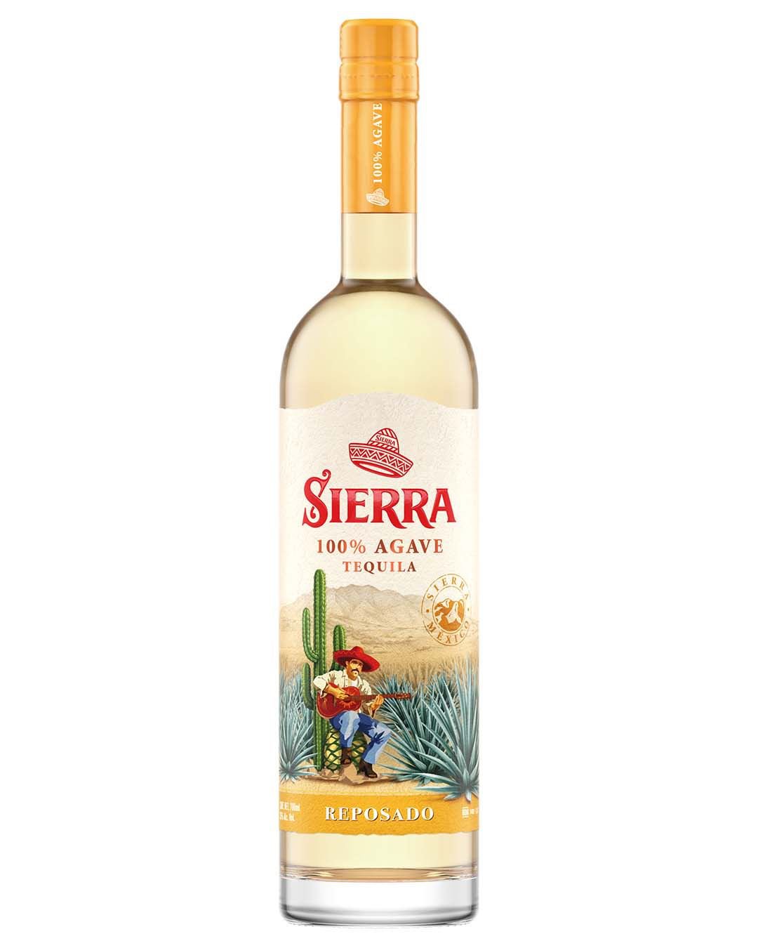 Sierra 100% Agave Reposado Tequila, 70 cl tequila-mezcal