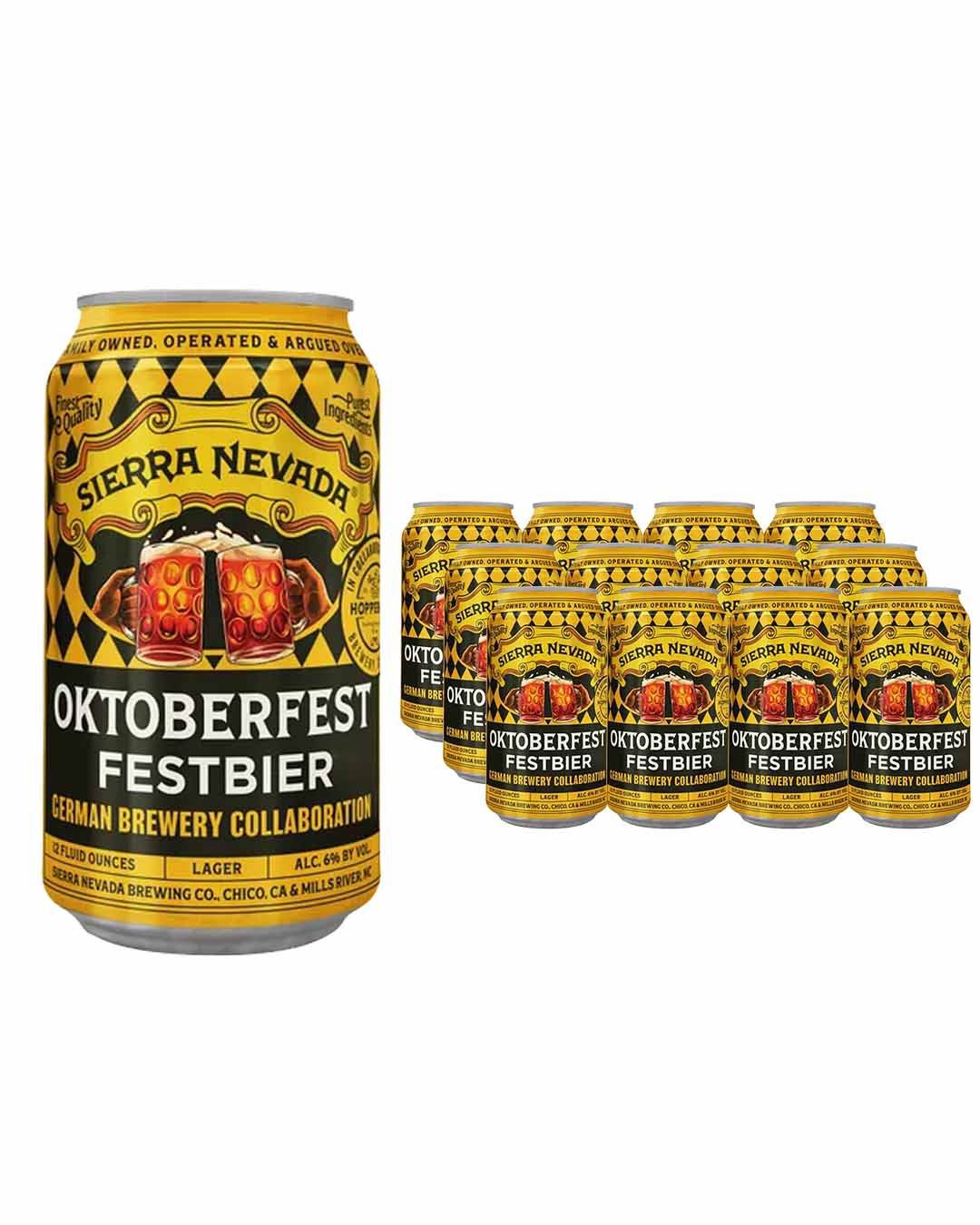 Sierra Nevada Oktoberfest Festbier Can Multipack, 12 x 355 ml beer