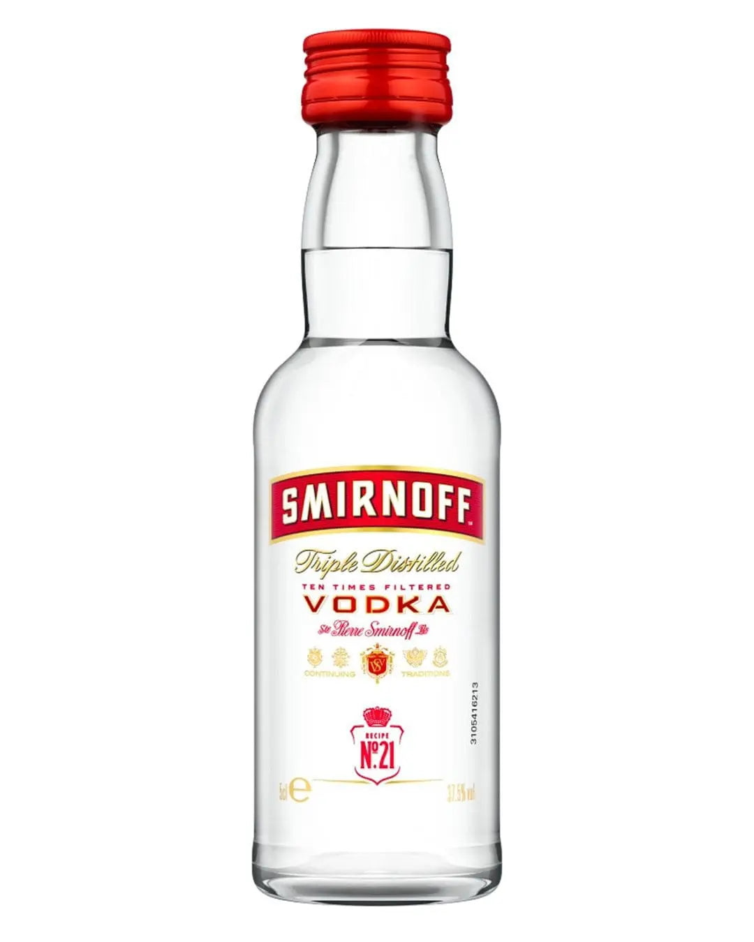 Smirnoff Vodka Miniature, 5 cl Spirit Miniatures 5410316985215