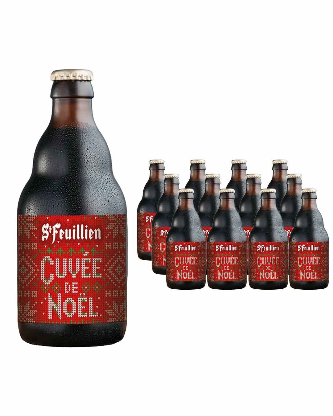 St Feuillien Cuvee de Noel Christmas Ale Bottle Multipack, 12 x 330 ml beer