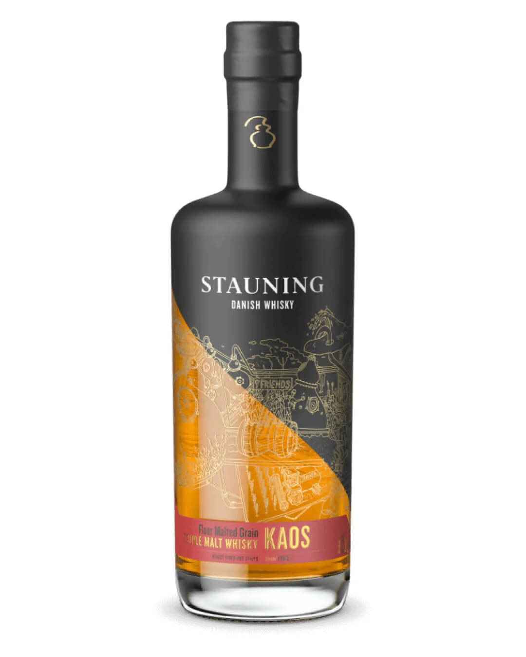 Stauning Kaos Triple Malt Danish Whisky, 70 cl Whisky