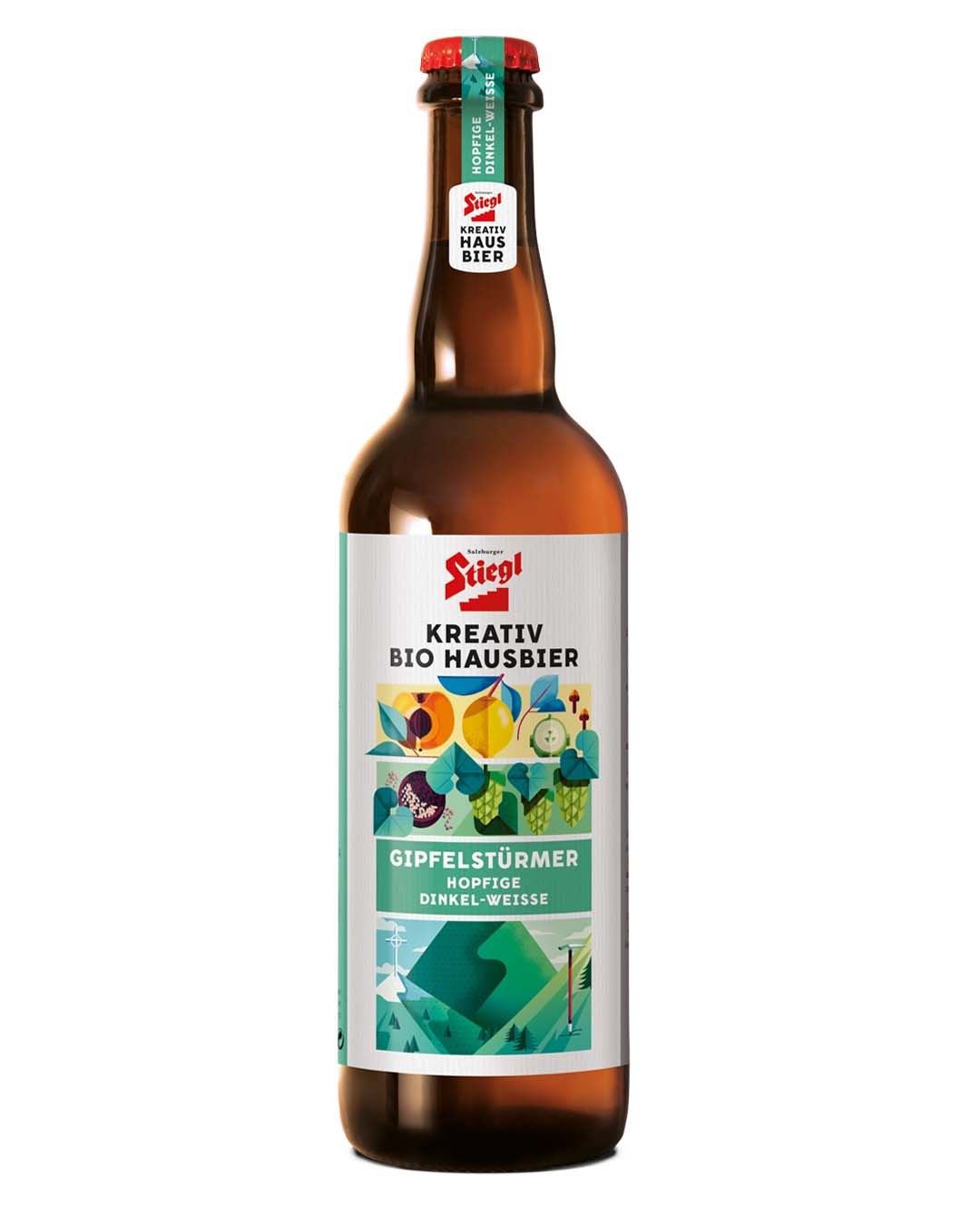 Stiegl Gipfelsturmer Hoppy Wheat Beer, 75 cl beer