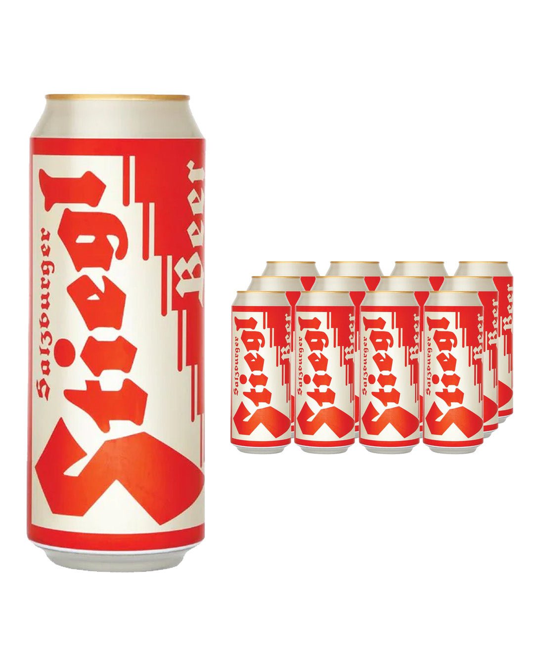 Stiegl Goldbrau Lager Can Multipack, 12 x 500ml Beer